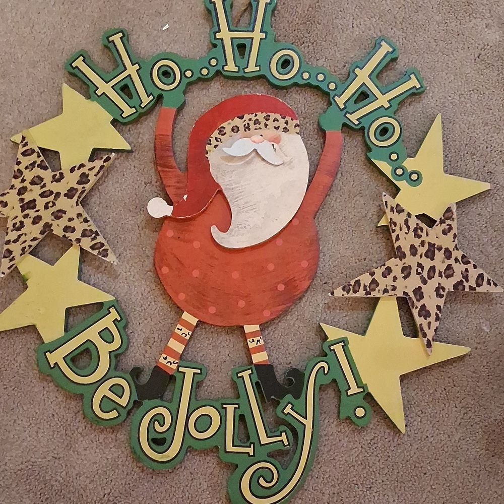 Wooden wreath